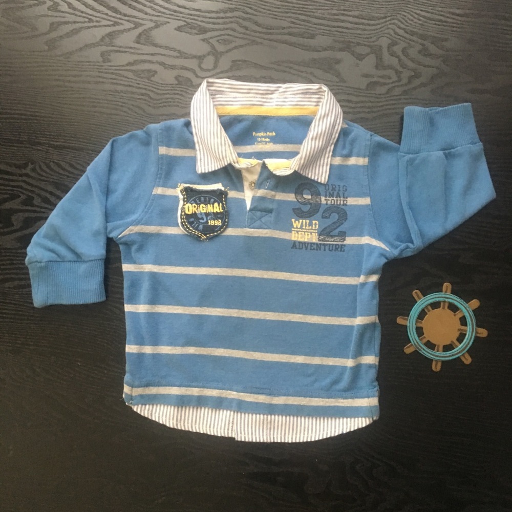 Boys Woven Shirt Tee